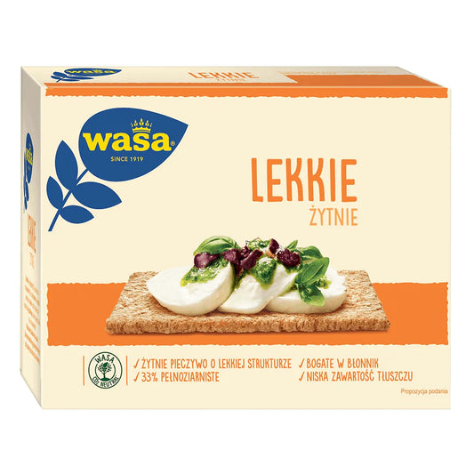 WASA Pieczywo Lekkie Żytnie 140g