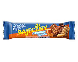 WEDEL BATON BAJECZNY CRUNCHY KARMEL 40G