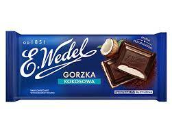 WEDEL CZEKOLADA 100G GORZKA Z NADZIENIEM KOKOS