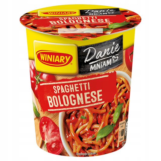 WINIARY DANIE W 5 MINUT SPAGHETTI PO BOLOŃSKU 61G