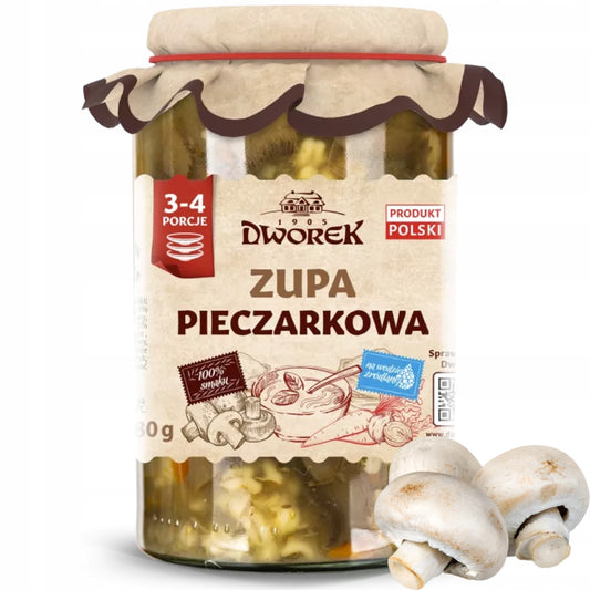 DWOREK ZUPA PIECZARKOWA 720ML
