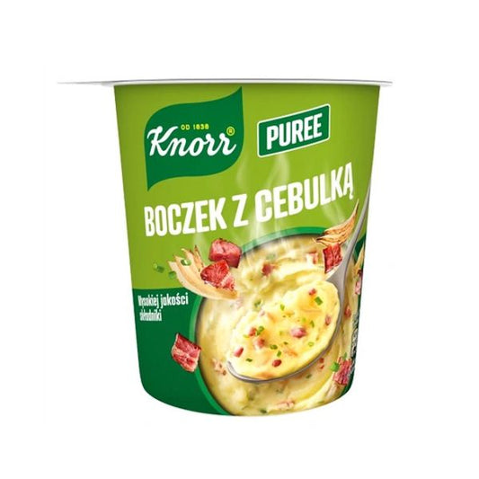 KNORR DANIE INSTANT 51G KUBEK PUREE BOCZEK Z CEBULKA