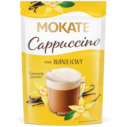 MOKATE KAWA CAPPUCCINO 110G TOREBKA WANILIA