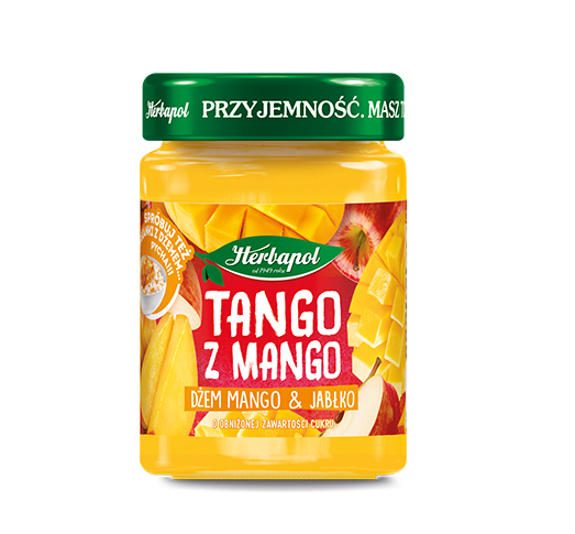 HERBAPOL DZEM 280G TANGO Z MANGO - MANGO & JABLKO