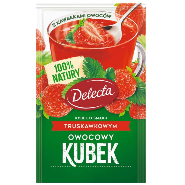 KISIEL TRUSKAWKOWY DELECTA 30g