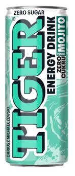 TIGER NAPOJ ENERGETYCZNY 250ML ZERO MOJITO PUSZKA