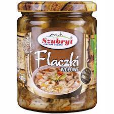 SZUBRYT FLACZKI WOŁOWE 480G