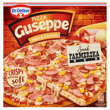 OETKER PIZZA GUSEPPE Z SZYNKĄ I CHORIZO FARMERSKA 400G