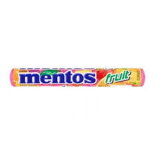 PERFETTI DROPSY MENTOS FRUIT ROLKA 38G