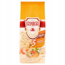 CZANIECKI MAKARON 500G GNIAZDKO NR 2 5JAJECZNY
