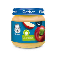 GERBER DESER JABŁKA [125G*6]