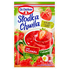 OETKER KISIEL SŁODKA CHWILA TRUSKAWKA .Z KAWAŁKAMI OWOCÓW 31G