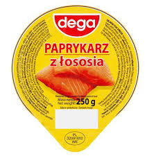 DEGA KONSERWA RYBNO WARZYWNA PAPRYKARZ Z LOSOSIA 250G