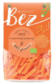 BARTOLINI MAKARON EKO BEZGLUT. Z CZERWONEJ SOCZEWICY [250G*15]