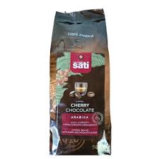 KAWA CAFE SATI ZIARNISTA CZEKOLADA Z WIŚNIĄ [500G]