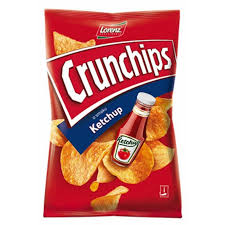 LORENZ CHRUPKI CRUNCHIPS KETCHUP [140G*10]