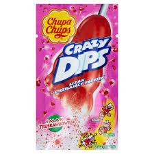 PERFETTI LIZAK CHUPA CHUPS CRAZY STRAWBERRY 14G