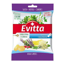 POLBIO EVITTA CUK.ZIOŁOWE BEZ CUKRU Z WIT.C O SMAKU SZAŁWI/CYTRYNY/CZARNEGO BZU 60G