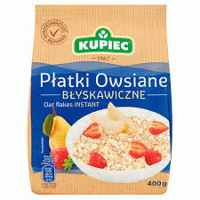 KUPIEC PLATKI OWSIANE 400G BLYSKAWICZNE