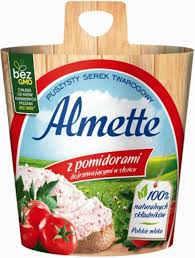 HOCHLAND SEREK SMIETANKOWY ALMETTE Z POMIDORAMI 150G