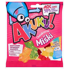 JUTRZENKA ŻELKI AKUKU MIŚKI CHARAKTERNE [90G*30]