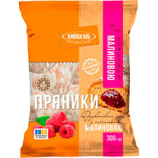 UA KYJEVCHLEB PIERNIKI Z NADZIENIEM MALINOWYM 300G