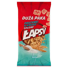TBM PRAŻYNKI ŁAPSY KRATKA SOLONE [110G*16]