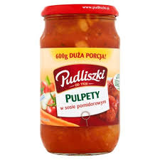 PUDLISZKI PULPETY W SOSIE POMIDOROWYM 600G