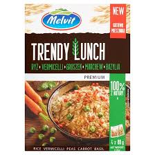 MELVIT TRENDY LUNCH PARBOILED/VEMICELLI/GROSZEK/MARCHEW 4*80G