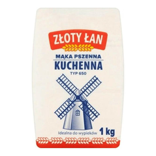 MĄKA KUCHENNA PSZENNA ZŁOTY ŁAN 1KG