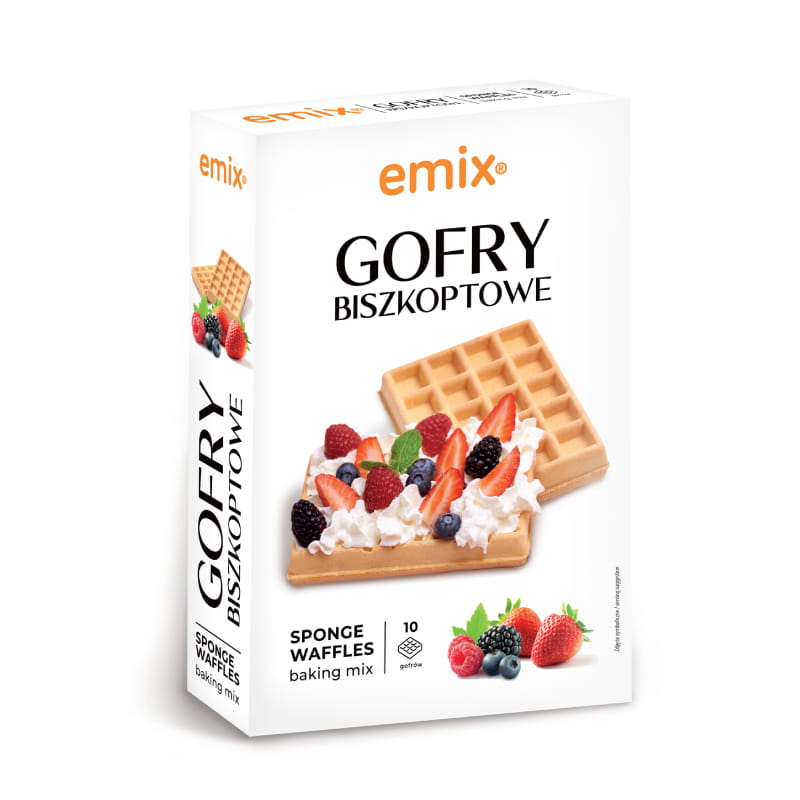 EMIX CIASTO GOFRY BISZKOPTOWE 500G