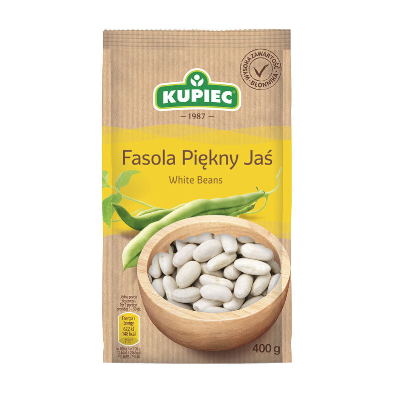 KUPIEC FASOLA 400G PIEKNY JAS TYCZNY FOLIA