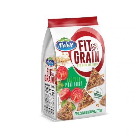 MELVIT CRISPY FIT GRAIN BAZYLIA I POMIDORY 150G