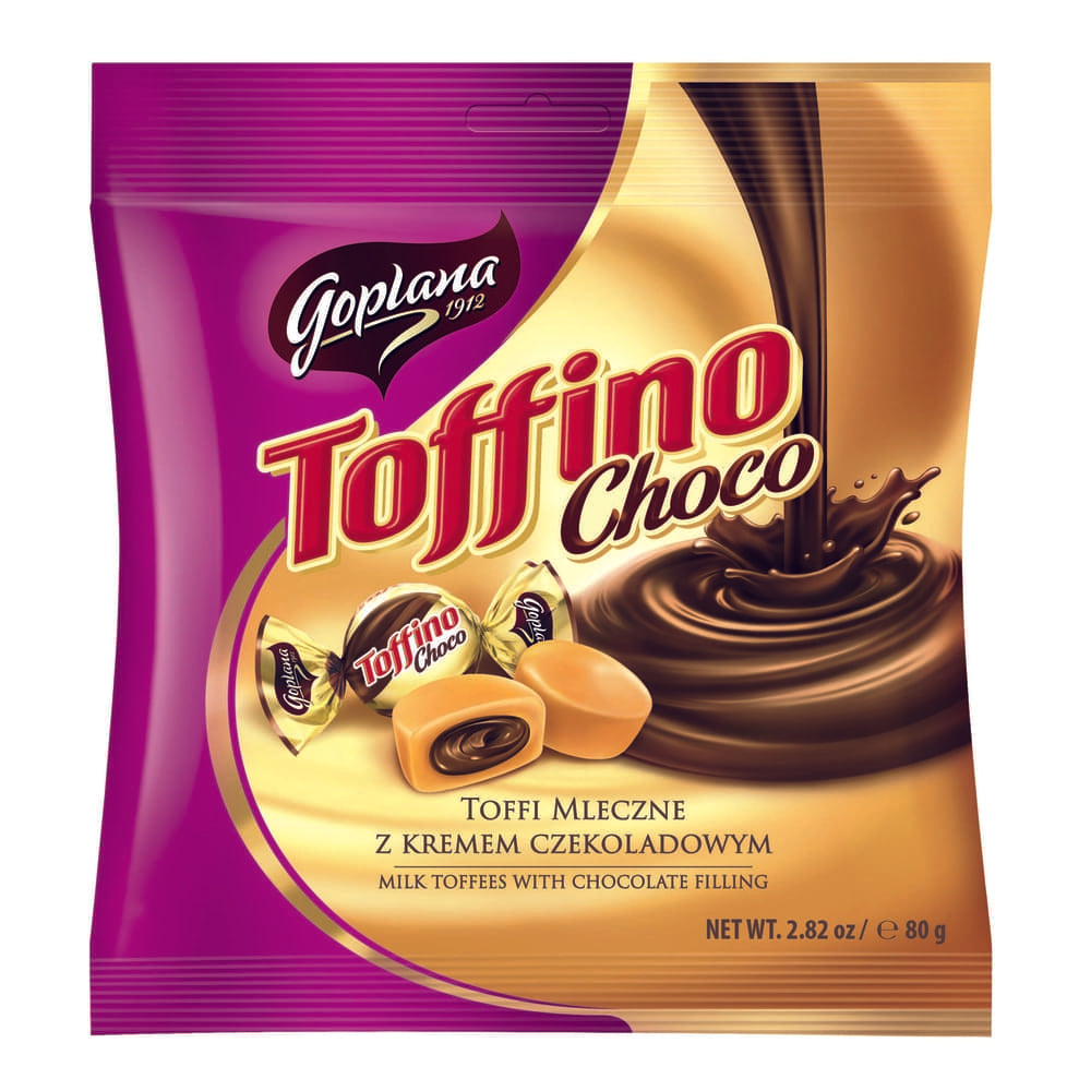 SOLIDARNOŚĆ  CUKIERKI TOFFINO CZEKOLADOWE 80G