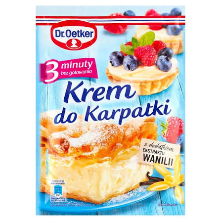 DR OETKER KREM W PROSZKU 115G KARPATKA 3 MINUTY