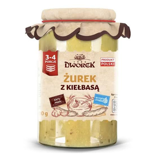 DWOREK ZUREK Z KIELBASA 680G