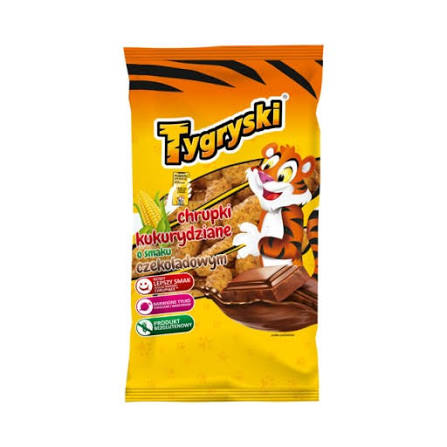 Chrupki kukurydziane Tygryski naturalne 230g