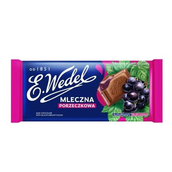 WEDEL CZEKOLADA 100G SMAKI LATA MLECZNA PORZECZKOWA