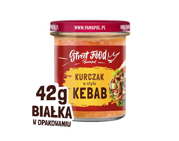 PAMAPOL KONSERWA 280G STREET FOOD KURCZAK KEBAB