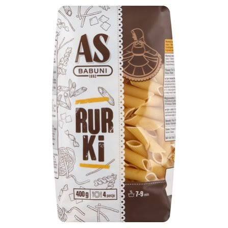 AS BABUNI MAKARON 400G RURKA