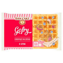 Gofry / Wafle 6 sztuk 250g