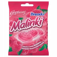GOPLANA CUKIERKI BRANDO MALINKI 90G