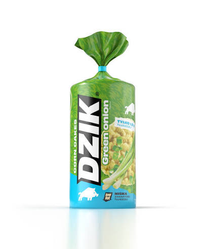 WK DZIK WAFLE KUKURYDZIANE 120G ZIELONA CEBULKA