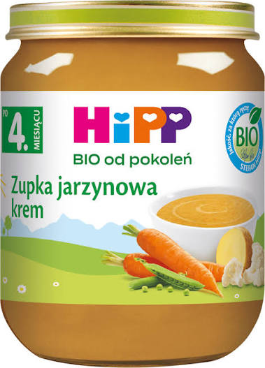 HIPP ZUPKA 125G BIO JARZYNOWA KREM