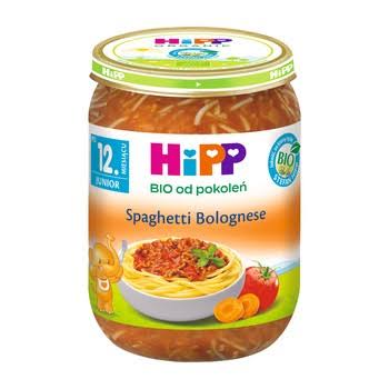 HIPP DANIE 250G BIO SPAGHETTI BOLOGNESE 12M