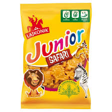 LAJKONIK KRAKERSY JUNIOR SAFARI 125G