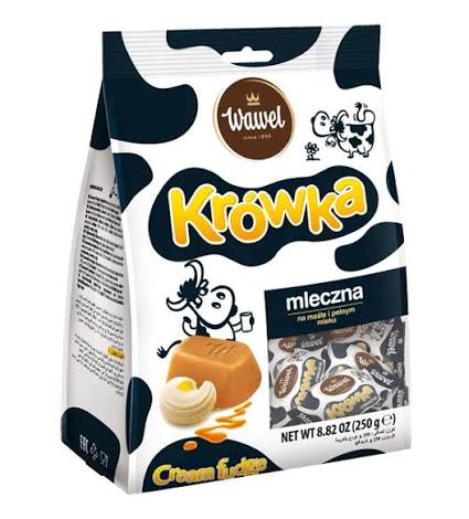 WAWEL CUKIERKI 250G KROWKA MLECZNA