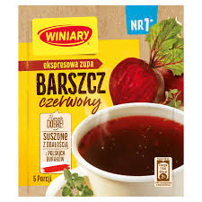 WINIARY ZUPA EKSPRESOWA 60G BARSZCZ CZERWONY
