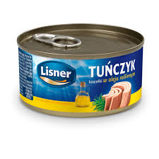 LISNER TUNCZYK 170G KONSERWA W KAWALKACH W OLEJU
