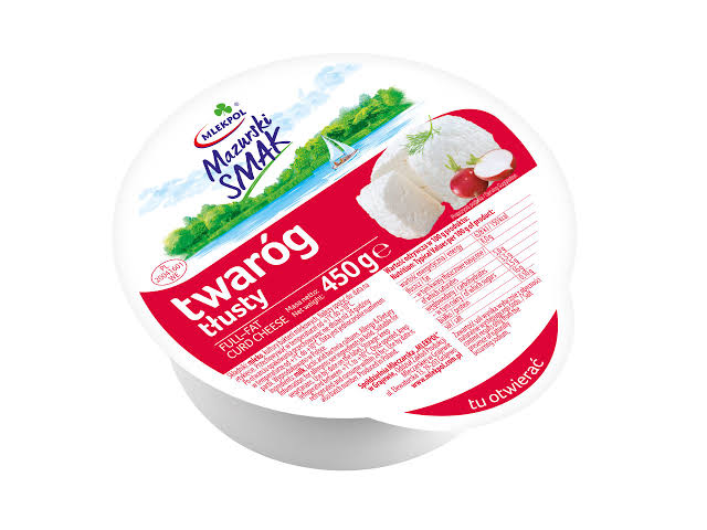 MLEKPOL MAZURSKI SMAK TWAROG 450G TLUSTY